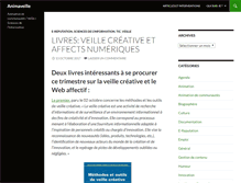 Tablet Screenshot of animaveille.com